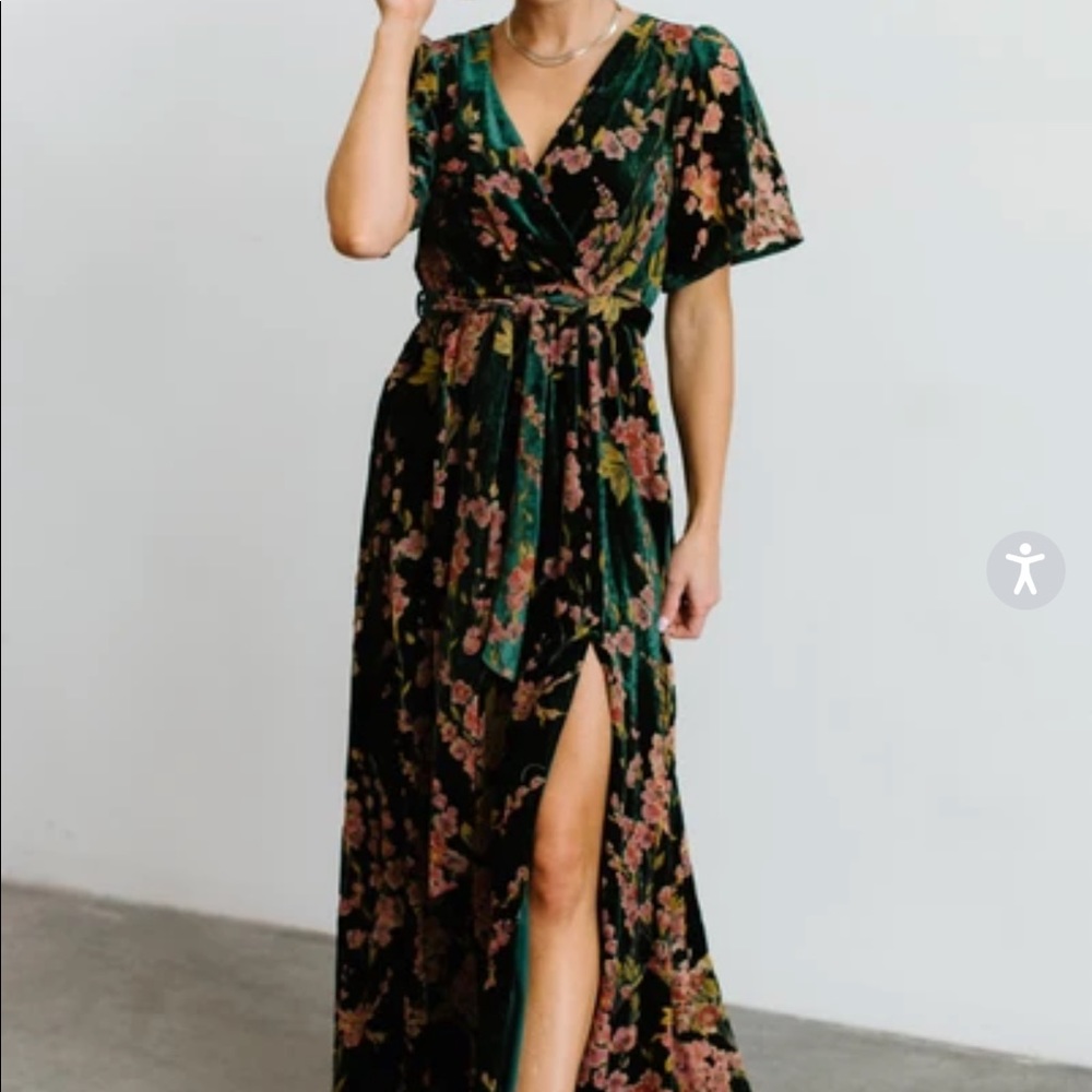 Brand new boutique velvet maxi dress.